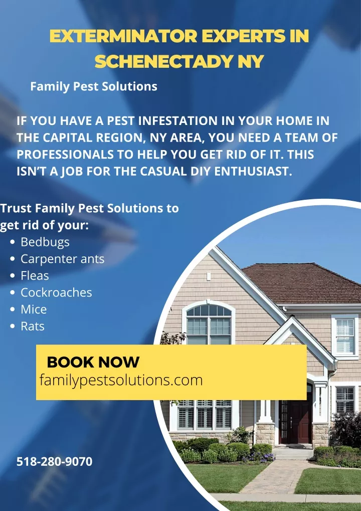exterminator experts in schenectady ny family