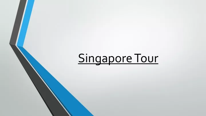 singapore tour