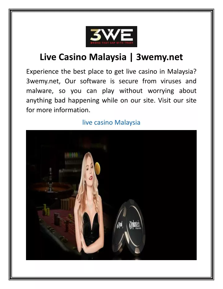 live casino malaysia 3wemy net