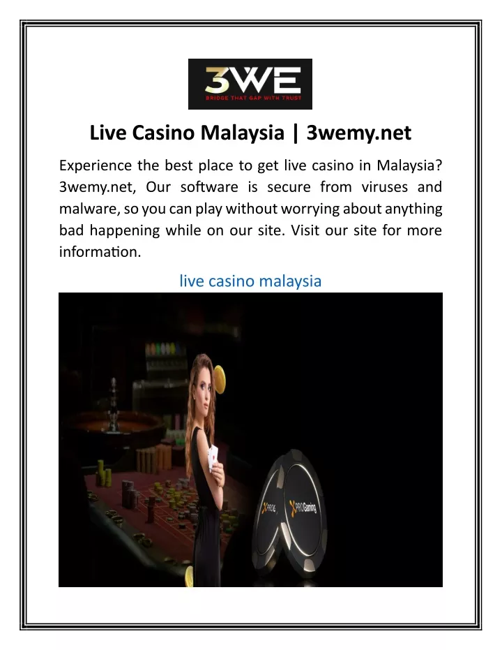 live casino malaysia 3wemy net