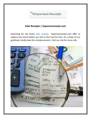 fake receipts expensesreceipt com