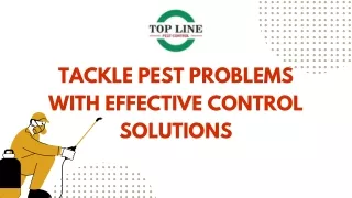 Tackle Pest Problems with Effective Control Solutions