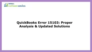 quickbooks error 15103 proper analysis updated