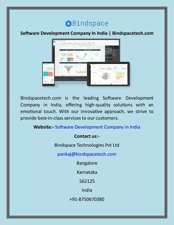 software development company in india