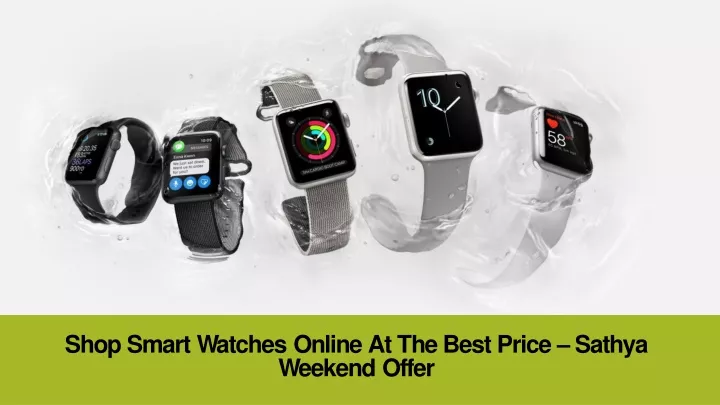 shop smart watches online at the best price