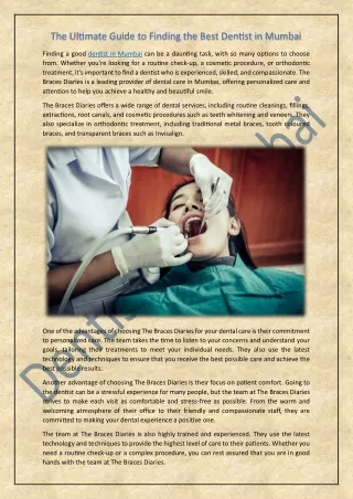 the ultimate guide to finding the best dentist