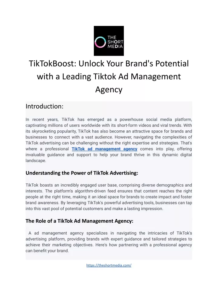 tiktokboost unlock your brand s potential with