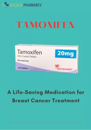 Tamoxifen - Your Shield Against Breast Cancer – Buy Now