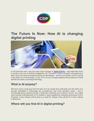 the future is now how ai is changing digital