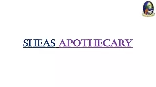 sheas sheas apothecary apothecary