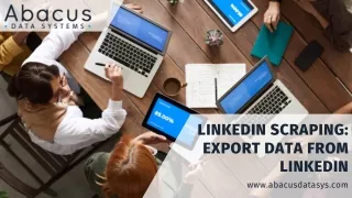 LinkedIn Scraping Export Data from LinkedIn - Document