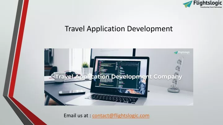 travel application development