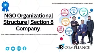 NGO Organizational Structure  Section 8 Company 2023