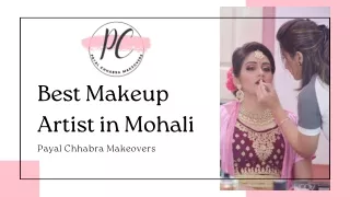 Best Makeup Artist in Mohali | Payal Chhabra Makeovers