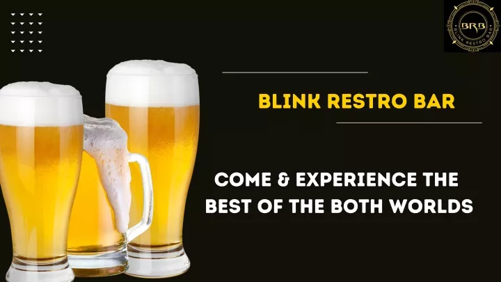 blink restro bar