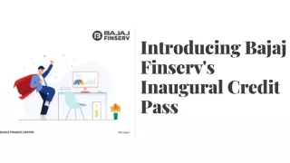 Stay Ahead of Your Finances with Bajaj Finserv's Revolutionary Credit Pass