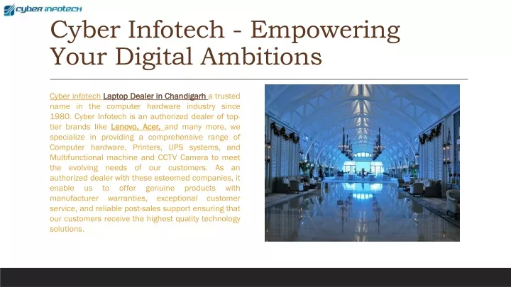 cyber infotech empowering your digital ambitions