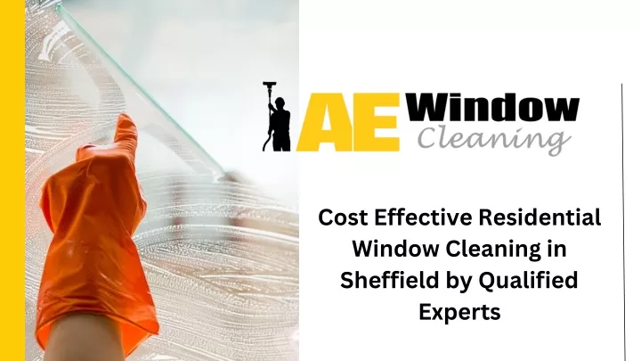 cost effective residential window cleaning