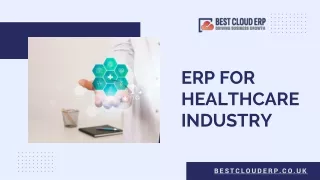 ERP for Healthcare Industry: Roles & Benefits