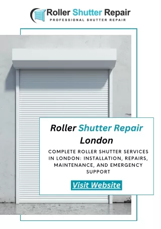 Roller Shutter Repair London's Services.pdf