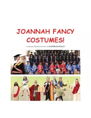 JOANNAH FANCY COSTUMES