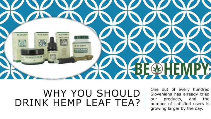 why you should drink hemp leaf tea