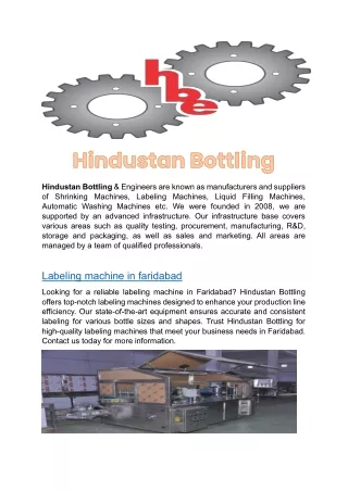Hindustan Bottling
