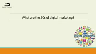 What are the 5Cs of digital marketing