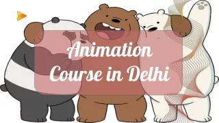 Animation Course in Delhi