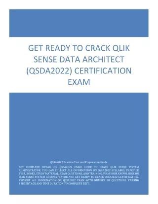 get ready to crack qlik sense data architect