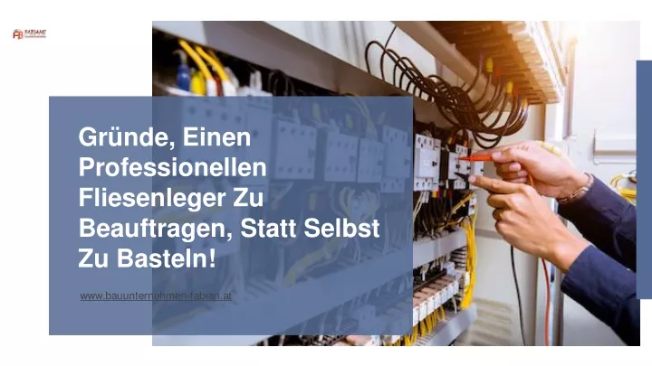 gr nde einen professionellen fliesenleger