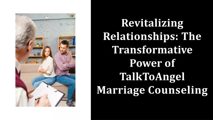 revitalizing relationships the transformative