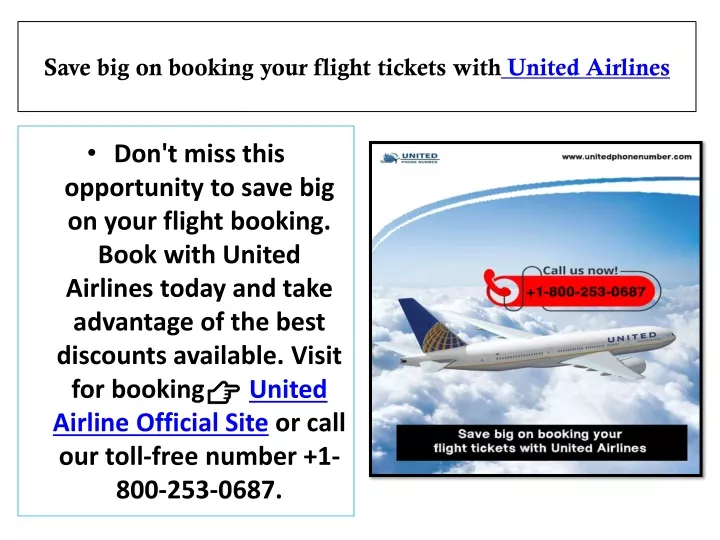 save big on booking your flight tickets with united airlines