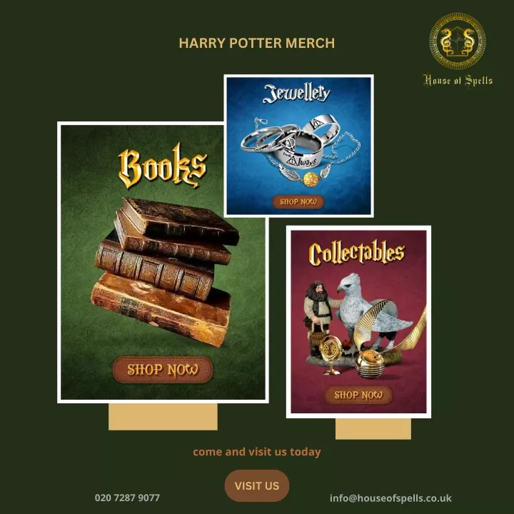 harry potter merch