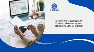 Accounting and Bookkeeping Services in Dubai