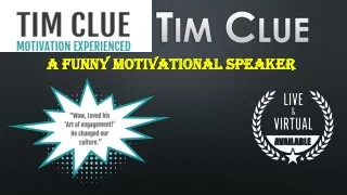 Finest Funny Convocation Speaker  Tim Clue