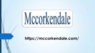 Mccorkendale