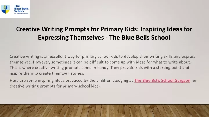 creative writing prompts for primary kids
