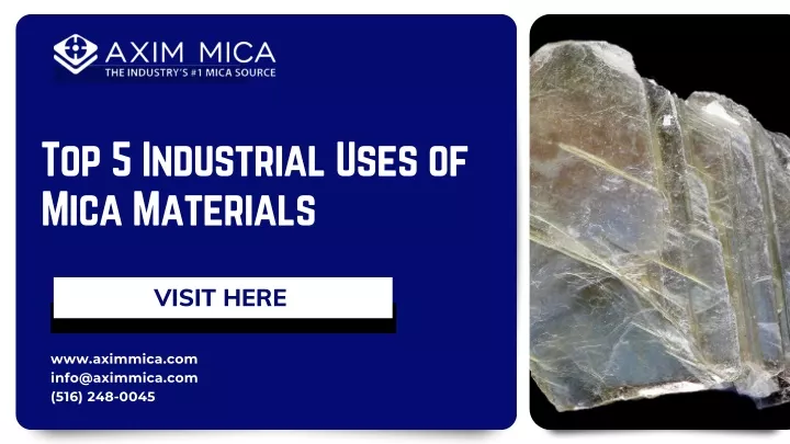 top 5 industrial uses of mica materials