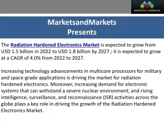 marketsandmarkets presents