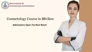 Cosmetology Course in BB glow