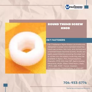 round thumb screw knob