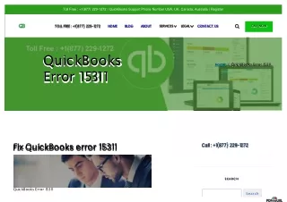 QuickBooks Error 15311 | Toll Free: 1(877)-229-1272