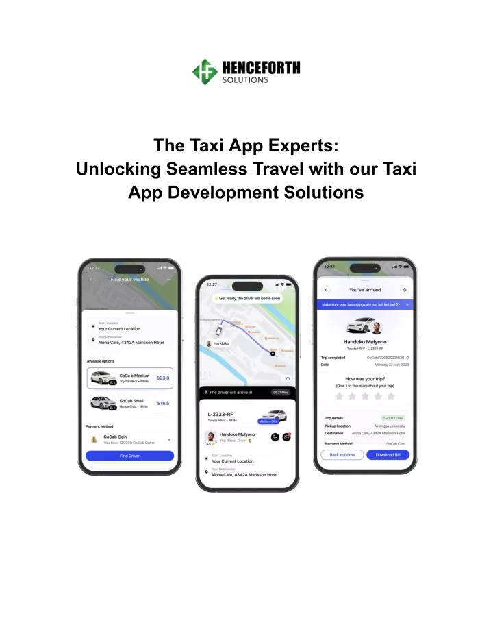 the taxi app experts unlocking seamless travel