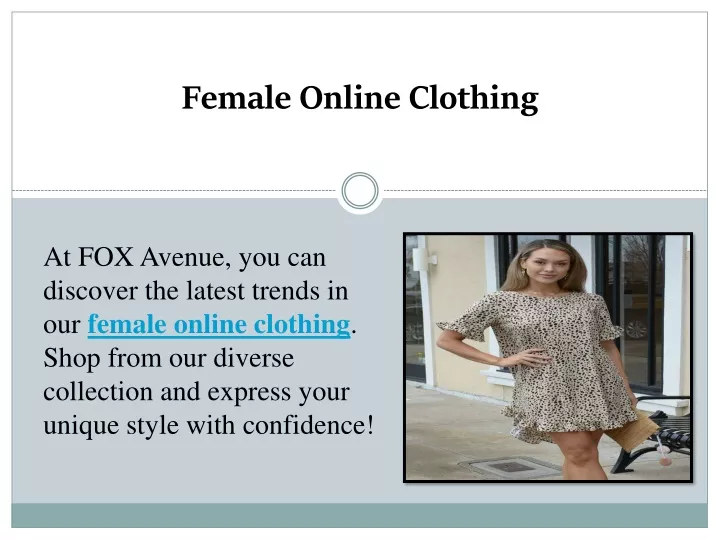 female online clothing