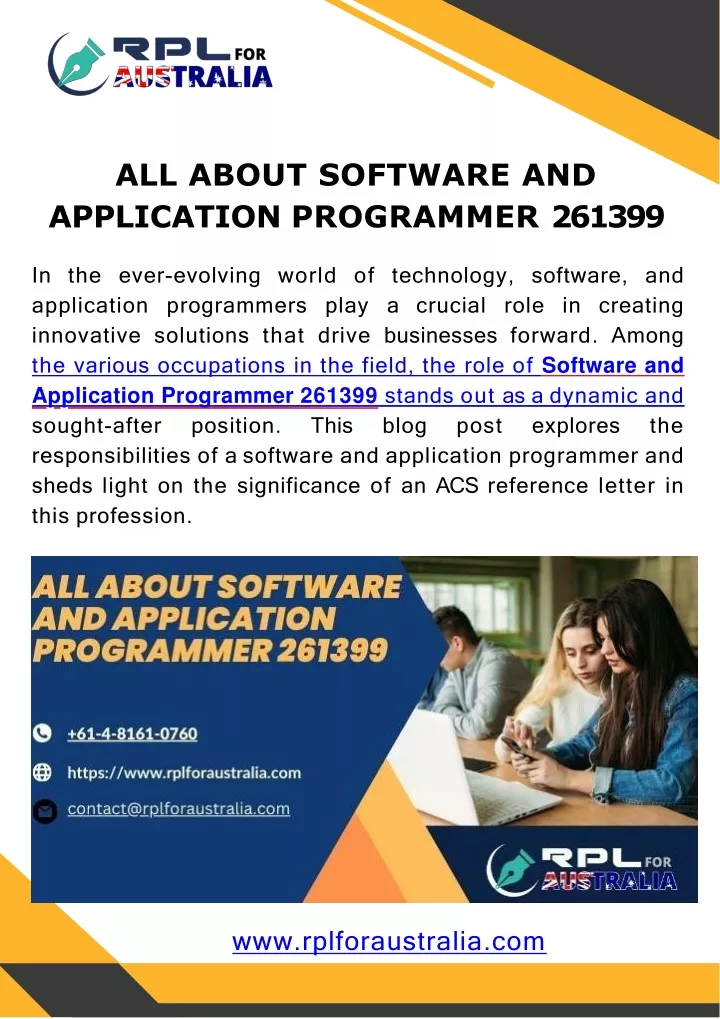 all about software and application programmer 261399
