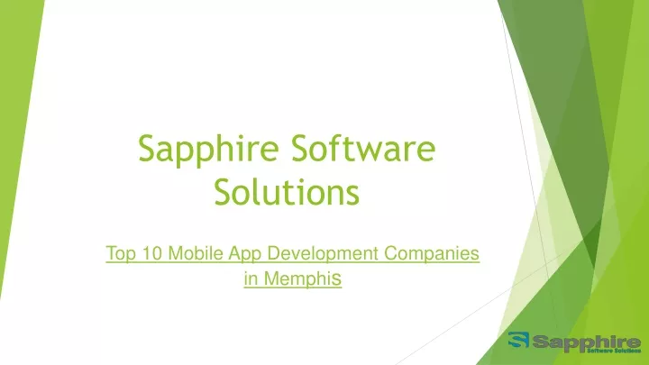 sapphire software solutions