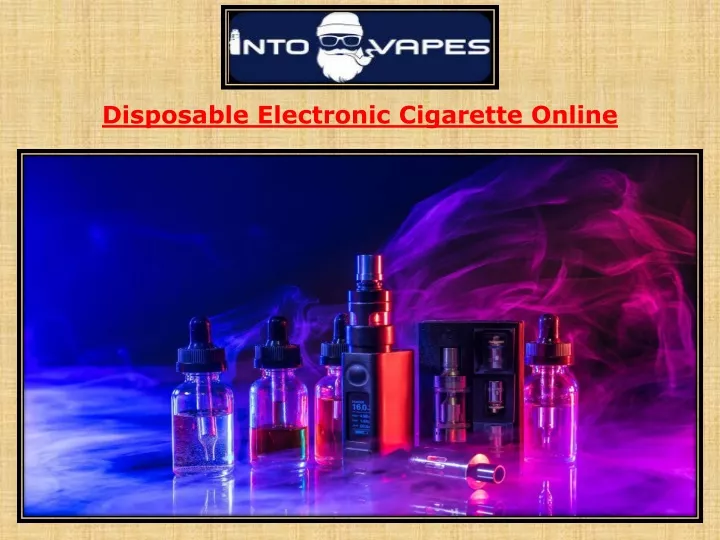 disposable electronic cigarette online