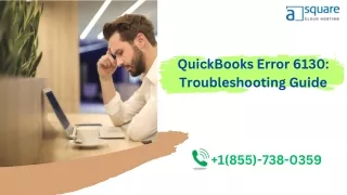 QuickBooks Error 6130 Troubleshooting Guide