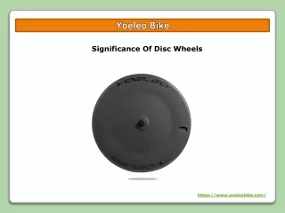 Significance Of Disc Wheels
